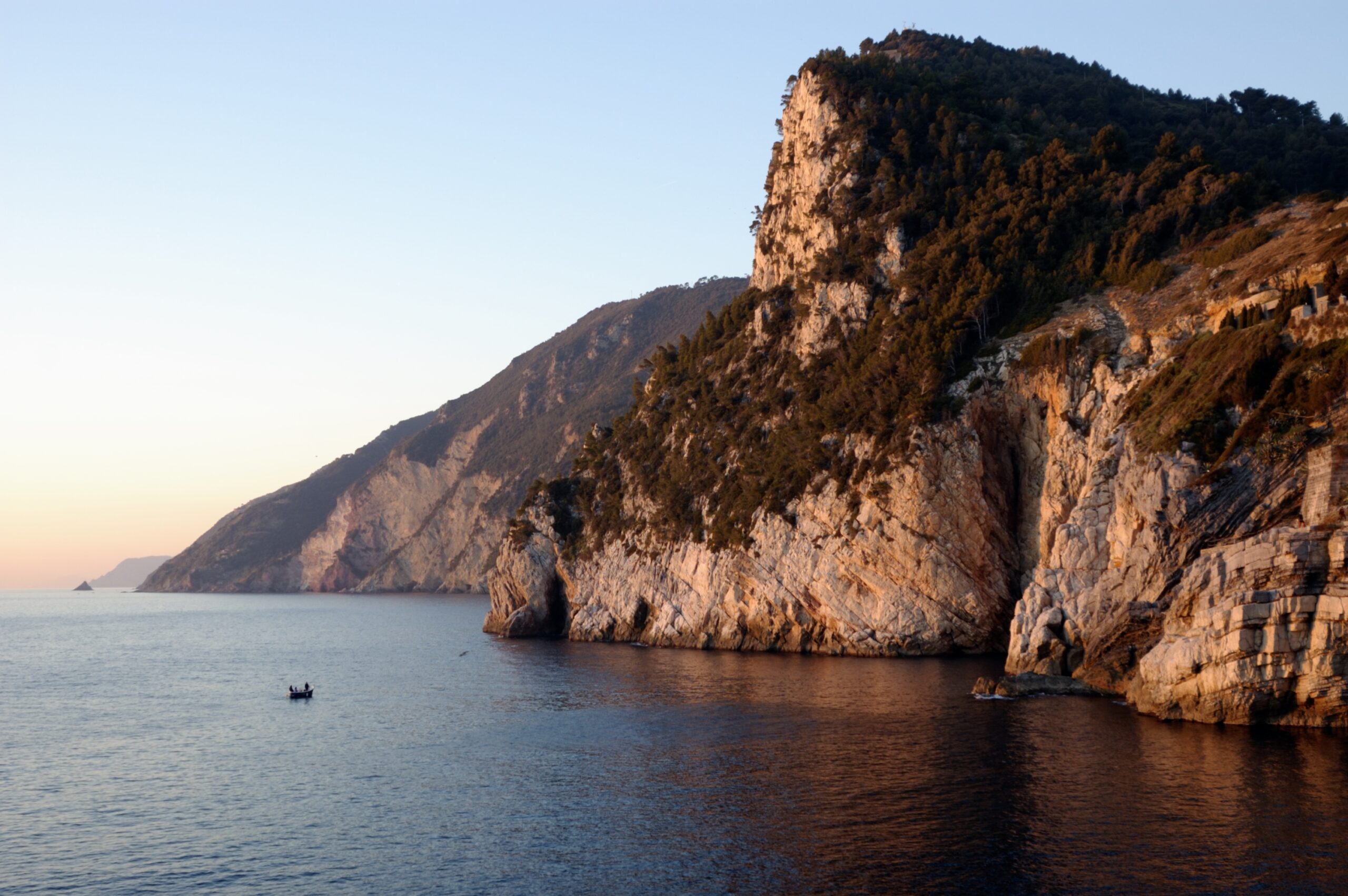 vue sur le parc de portovenere